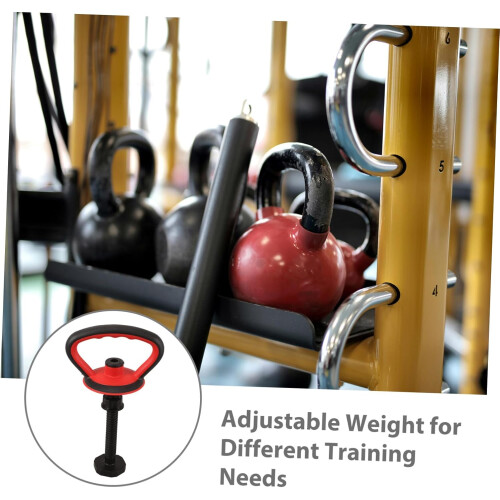 Kettle Bell Grip Set, NonSlip Converter, Adjustable Kettle Grip Attachment 1