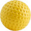 Pimple Field Training Baseballs Yellow  Material 9 2