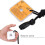 Emergency Signal Mirror, Multifunctional Survival Mirror with Lanyard 4