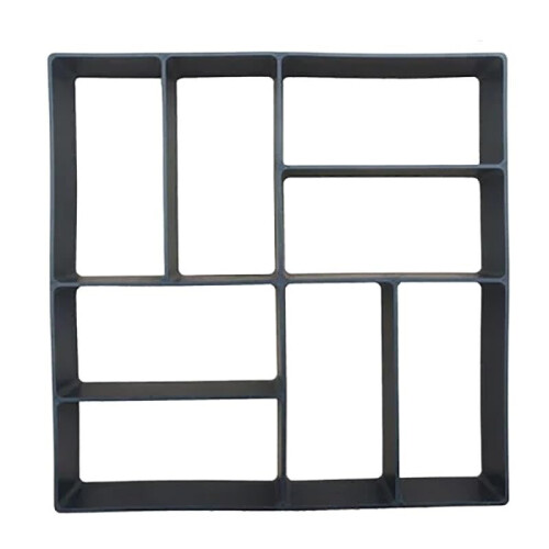 Concrete Stencils Garden Path Maker Mould DIY Paving Cement Brick Mold01