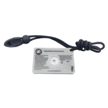 Survival mirror for Outdoor Compact mirror with and whistle Signal reflection tool with carrying strap for mountaineering hunting travel
