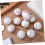 Pack of 12 Training Balls, Practice Baseball for , Baseballs for Pitching, White 3