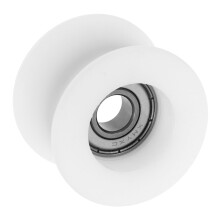 Singlewheel roller made of plastic fitness equipment carrying pulley bearing guide roller