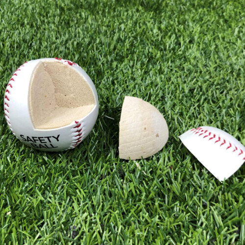 Standard9inchbaseball, handmade baseball, rubberide, soft baseball, trainingpracticebaseball for batting exercises, lightweight PVC 2
