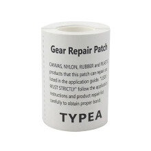 7.5cm x 214cm Transparent T Sticker Universal Camping Swimming Ring Repair Tape Strong Sticker