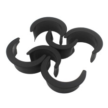 Pack of 6 Plastic Bag Liners Pool Table Pool Net Frame for Bar Pool Table Home Black Pool Table Liners