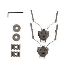 Outdoor Shooting Hanging Buckle Headset Equipment Headphone Rail Cable