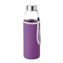 (One Size, Violet) MidOcean Utah Glass 500ml Water Bottle