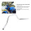 Motorcycle Drag Handlebars 22mm Flat Bar CG125 720x145mm 3