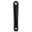 Bicycle Crank Arm 170mm Left Aluminium Alloy Single Chain Crank Arm Black 1