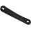 Bicycle Crank Arm 170mm Left Aluminium Alloy Single Chain Crank Arm Black 4