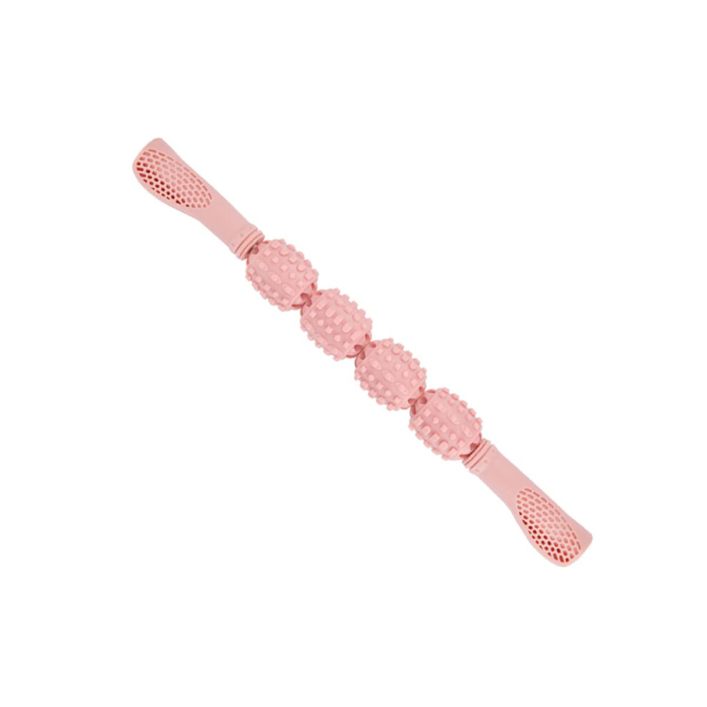 Pink Yoga Stick Fitness Roller Pain Relief Muscle Relaxation Massage