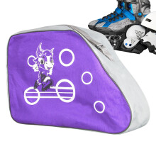 Ice Skate Bag, Ice Skate Bag, Breathable Figure Skating Bag, Inline Bag, Roller Skate Accessories, Roller Skate Backpack Purple