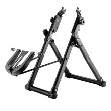 Centring Stand for Bicycle Wheels, Bike Repair Maintenance Support Foldable Bicycle Stand Mountain Bike Rear Wheel Stand