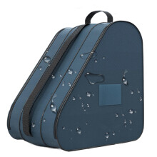 Figure Skating Bag, Skate Bag for Women, Ice Skate Tote, Breathable Roller Skate Carrier with Adjustable Strap, Blue