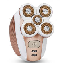 5-head full body washable new technology shaver, rose gold