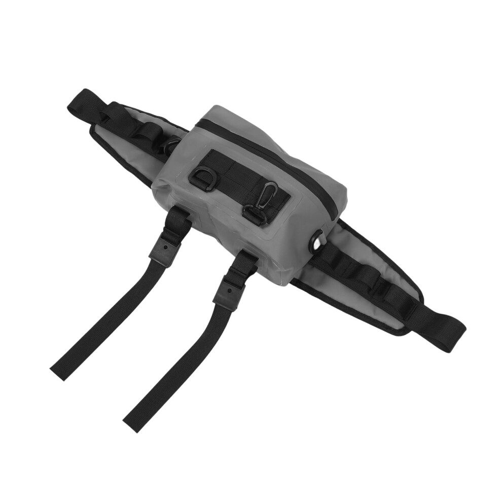 Fishing Backpack with Bait Bag, Belt Bag, Rod Holder, Grey-image-OPC-PJ2BPY9-NEW