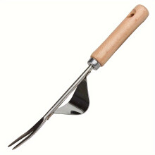 (Stainless Steel Weed Puller) Stainless Steel Gardening Weeder, Weed Puller, Wild Vegetable Digger, Soil Loosener, Small Garden Shovel, Grass Hook, Weeding Tool