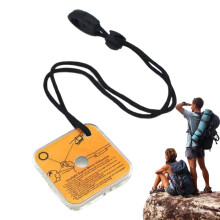 Signal Mirror, Survival Reflective Tool, Mirror, Small Outdoor Signaling Device for Camping, Hiking, Car Safety, and Adventure Travel