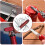 17function multipurpose mini keychain knife (red) 5