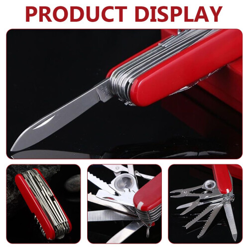 mini keychain knife (red) 2