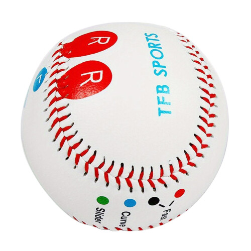 Bullet Ball Baseball with Color Coded Finger Markers for Teens and Beginners