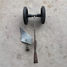 (Sideways Plow) Multifunctional Three-In-One Two-Wheeled Power Weeding And Tilling Tool, Easy Soil Turning, Weeding, Trenching, And Planting with Wheels