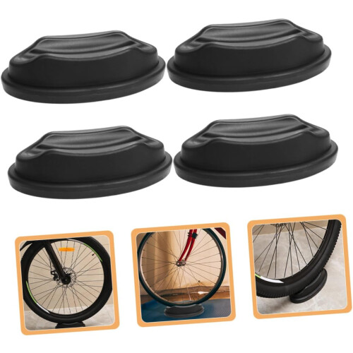 cycling mat with vertical platform mount trainer bicycle wheel block stand 2