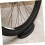 cycling mat with vertical platform mount trainer bicycle wheel block stand 5