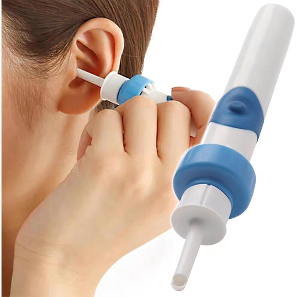 Blue (#Blue) Ear Wax Removal,Ear Cleaner,Life Vac,Gentle Ear Care Pro Â Rechargeable Earwax Cleaner With 2 Washable Tips