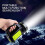 Super Bright Rechargeable LED Flashlight, USB Rechargeable, Camping Lantern 3