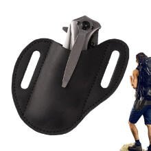 Folding Knife Sheath  Leather Organizer for Folding   Camping, Hunting, Outdoor Gifts