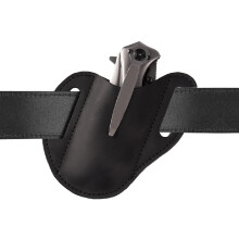 Ledermesserscheidengrtel, offene Messerholstergeschenke fr Männer Black A