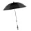 Baby Stroller Parasol UV Protection 85cm Black Rotatable 4