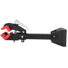 Wandmounted bicycle repair storage bar Foldable stand holder for bicycle maintenance and display, Suitable for home garage steel black 1 pack