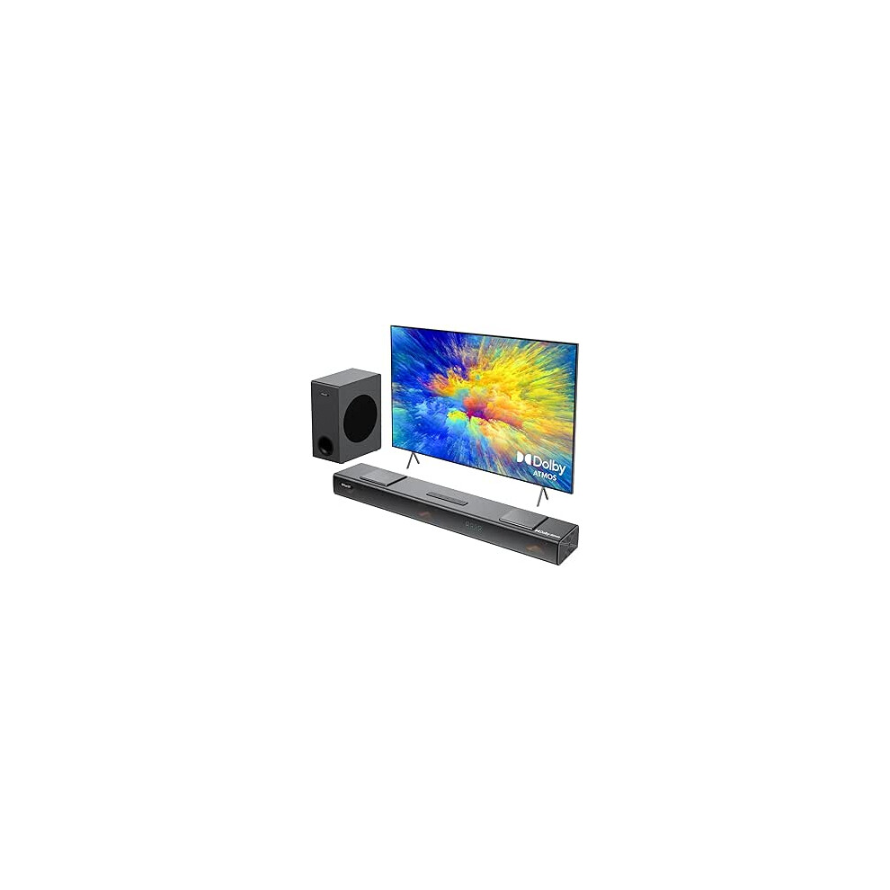 3.1.2Ch Dolby Atmos Soundbar, 8-Driver Surround Sound System For Tv, 400W Peak Power, 5.25'' Subwoofer 1234569872627