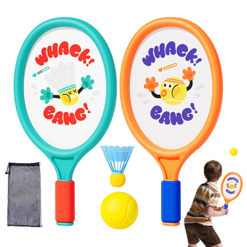 Backyard Badminton Set with Racquets and Shuttlecock