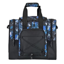 Bowling Bag, Multifunctional 1 Ball Tote, Adjustable Padded Handbag, blue