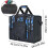 Bowling Bag, Multifunctional 1 Ball Tote, Adjustable Padded Handbag, blue 4