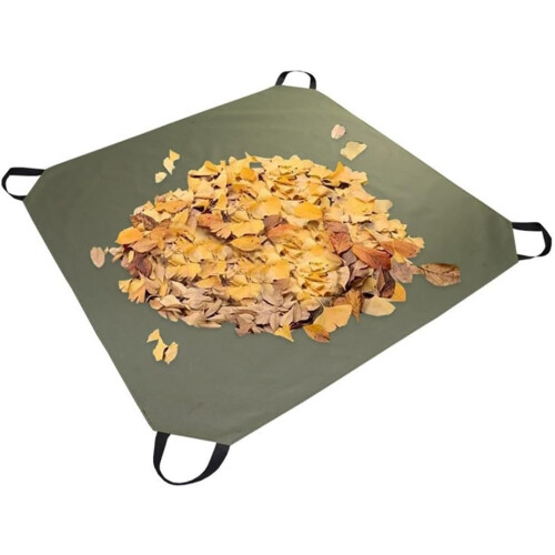 Easytopull handles, leaf tarp, large capacity for leaf and waste collection 2