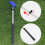 Adjustable children's golf putter – Doublesided mini club, extendable for adults 4