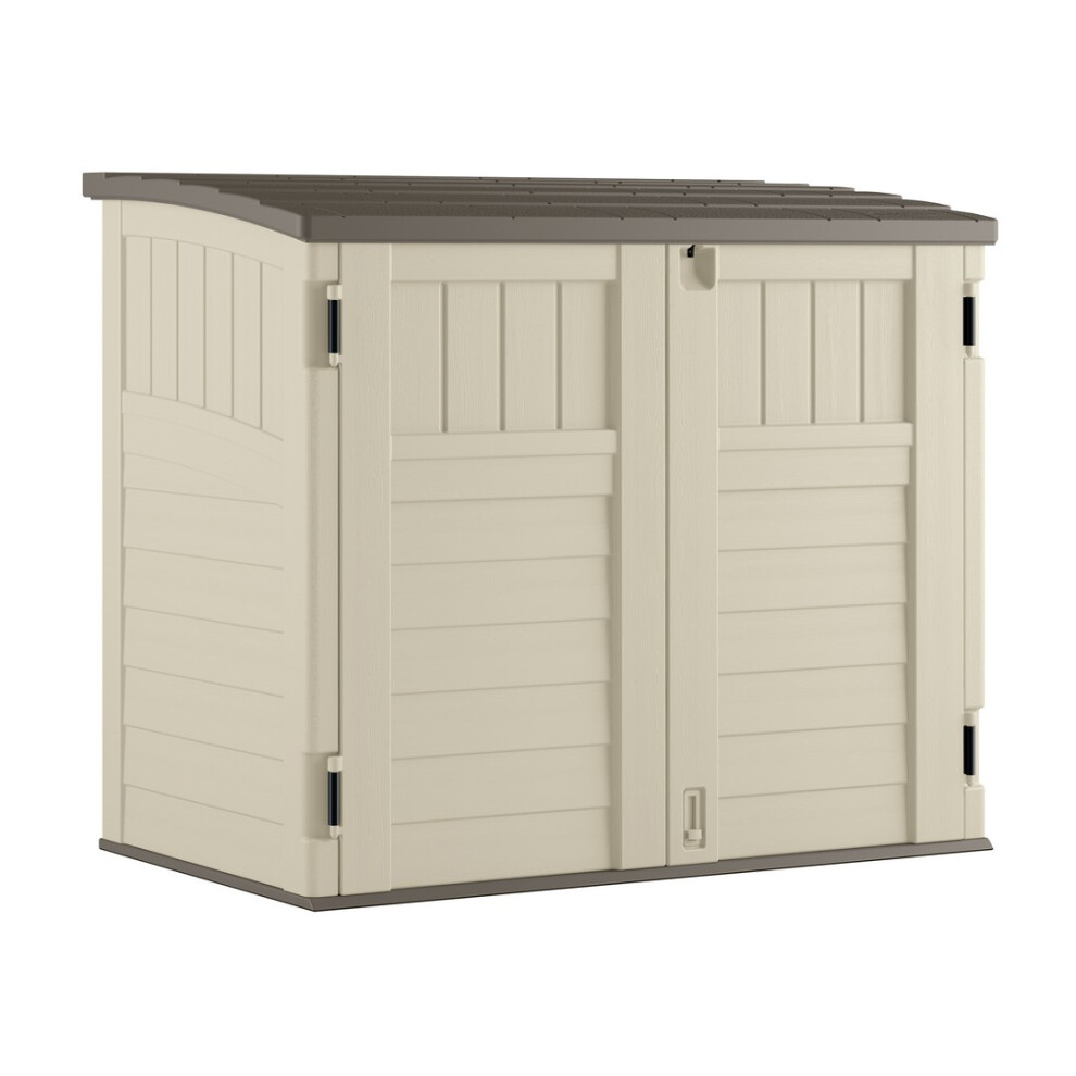 Rowlinson Stow-Away Store - Resin - L83 X W135 X H116 Cm - Vanilla