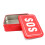 Outdoor Survival Emergency Case Cable Tie LED Light Clip Compass Red 1