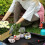 Repotting Mat for Indoor Plants, Foldable,, Floral Pattern (29.5x29.5 Inch) 5
