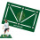 Agilityfootstep training mat, 60x40cm, wearresistant, slipresistant, for soccer training 2