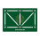 Agilityfootstep training mat, 60x40cm, wearresistant, slipresistant, for soccer training 1