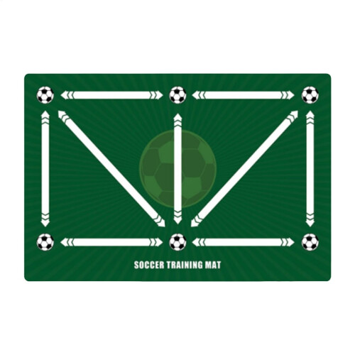 Agilityfootstep training mat, 60x40cm, wearresistant, slipresistant, for soccer training