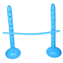 Inflatable high jump pole Party games outdoors Hawaiian games Halloween games for children's party Hawaii luau party decorations Pool games PVC Blue