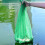 Fishing Net Bag, Versatile Drawstring Mesh, for Outdoor, multicoloured, 150x70cm 4