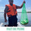 Fishing Net Bag, Versatile Drawstring Mesh, for Outdoor, multicoloured, 150x70cm 3